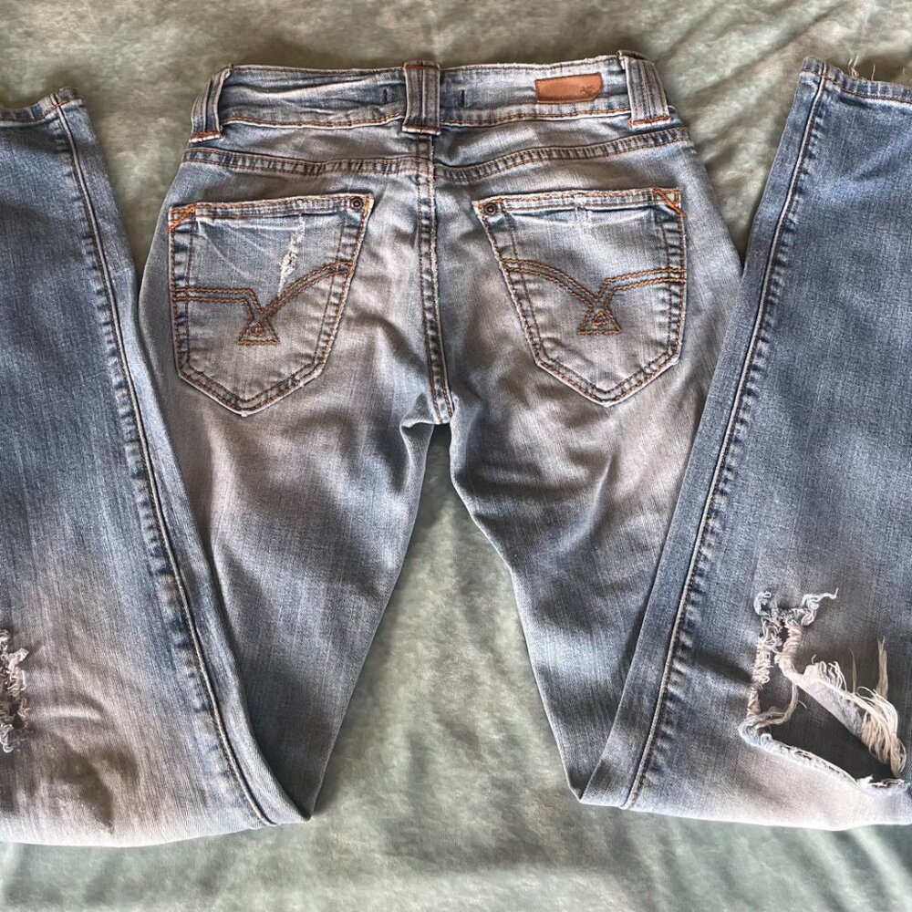 Vigoss Low Rise Straight Leg Jeans - Picture 3 of 3